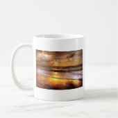 夕日 コーヒーマグカップ (左)