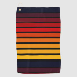 夕日 ゴルフタオル