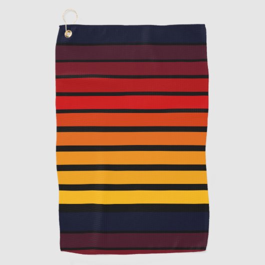 夕日 ゴルフタオル (正面)