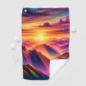 夕日 ゴルフタオル (インサイチュ)