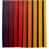 夕日 シャワーカーテン (正面)