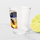 夕日 ショットグラス (右)