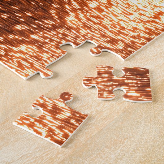 夕日 ジグソーパズル (側面)