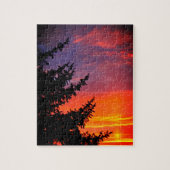 夕日 ジグソーパズル (縦)