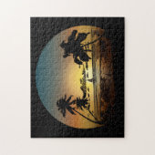 夕日 ジグソーパズル (縦)