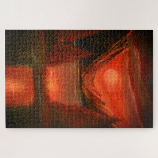 夕日 ジグソーパズル (横)