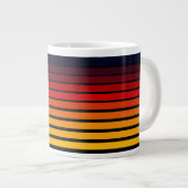 夕日 ジャンボコーヒーマグカップ (正面右)