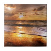 夕日 タイル (正面)