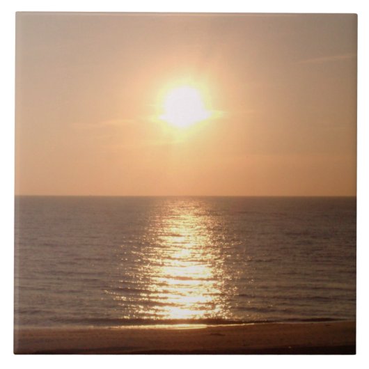 夕日 タイル (正面)