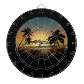 夕日 ダーツボード (正面)