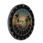 夕日 ダーツボード (正面左)