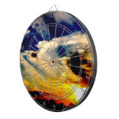 夕日 ダーツボード (正面右)