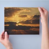 夕日 チラシ (手)