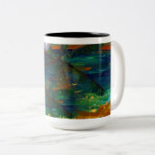 夕日 ツートーンマグカップ (正面右)