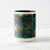 夕日 ツートーンマグカップ (中央)