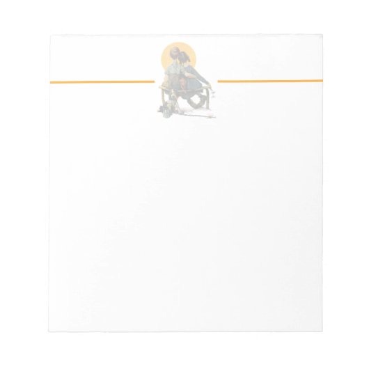 夕日 ノートパッド (正面)