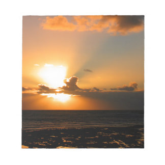 夕日 ノートパッド