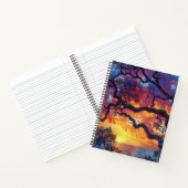 夕日 ノートブック (内部)