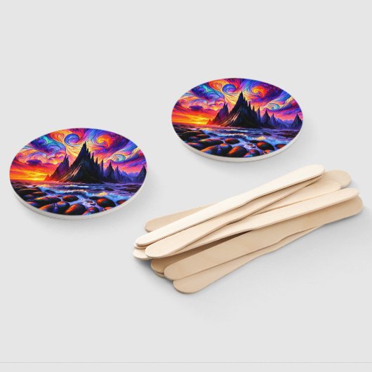 夕日 ハンドファン (組立なし)