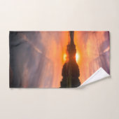 夕日 バスタオルセット (ハンドタオル)