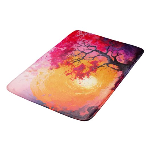 夕日 バスマット (アングル)