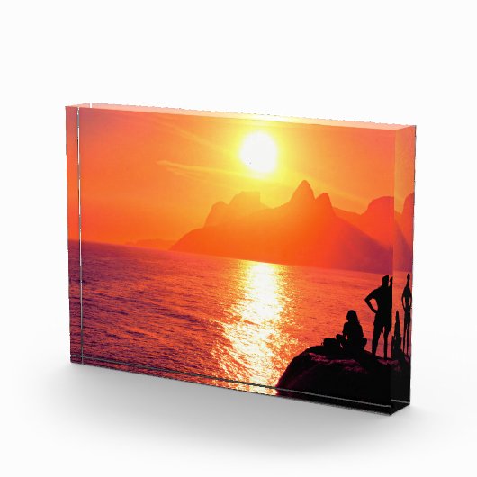 夕日 フォトブロック (右)