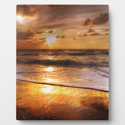 夕日 フォトプラーク (正面)