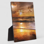 夕日 フォトプラーク (側面)