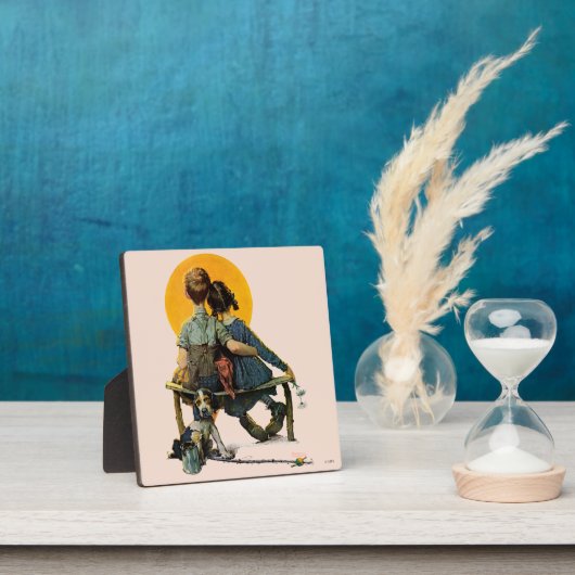 夕日 フォトプラーク (インサイチュ)