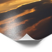 夕日 フォトプリント            (角)