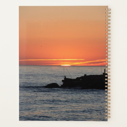 夕日 プランナー手帳 (裏面)