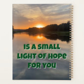 夕日 プランナー手帳 (裏面)