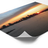 夕日 ポスター (角)