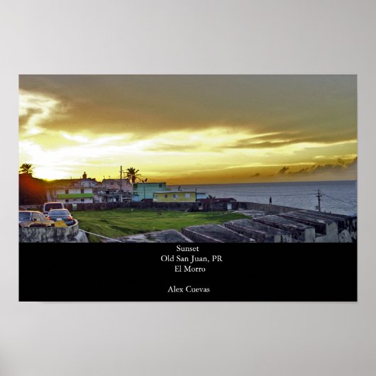 夕日 ポスター (正面)