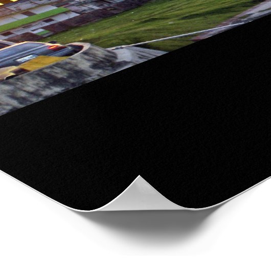 夕日 ポスター (角)