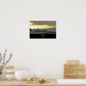 夕日 ポスター (キッチン)