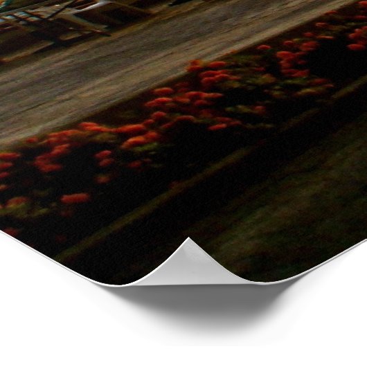 夕日 ポスター (角)