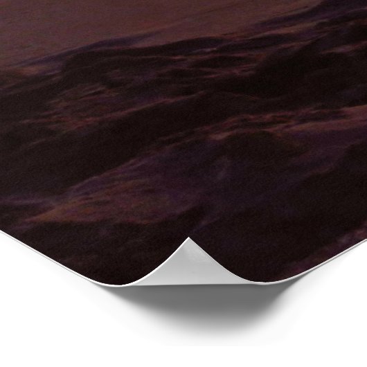 夕日 ポスター (角)