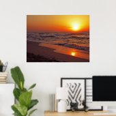 夕日 ポスター (ホームオフィス)