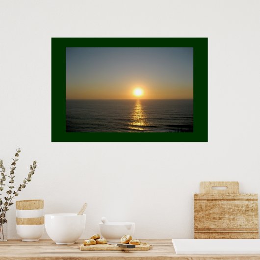 夕日 ポスター (キッチン)