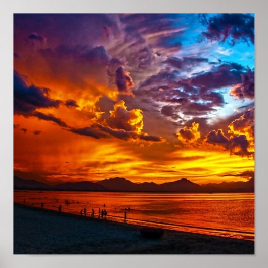 夕日 ポスター (正面)