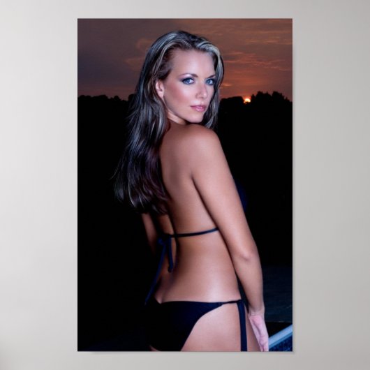 夕日 ポスター (正面)