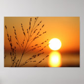夕日 ポスター (正面)