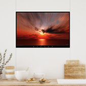 夕日 ポスター (キッチン)