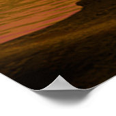 夕日 ポスター (角)