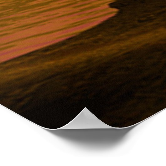 夕日 ポスター (角)