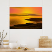 夕日 ポスター (キッチン)