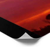 夕日 ポスター (角)