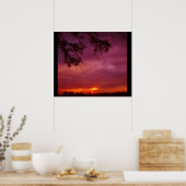 夕日 ポスター (キッチン)