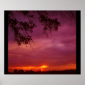 夕日 ポスター (正面)